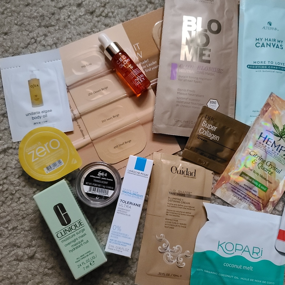 Random hair/skin/body care samples 10 for $15 - Picture 5 of 6